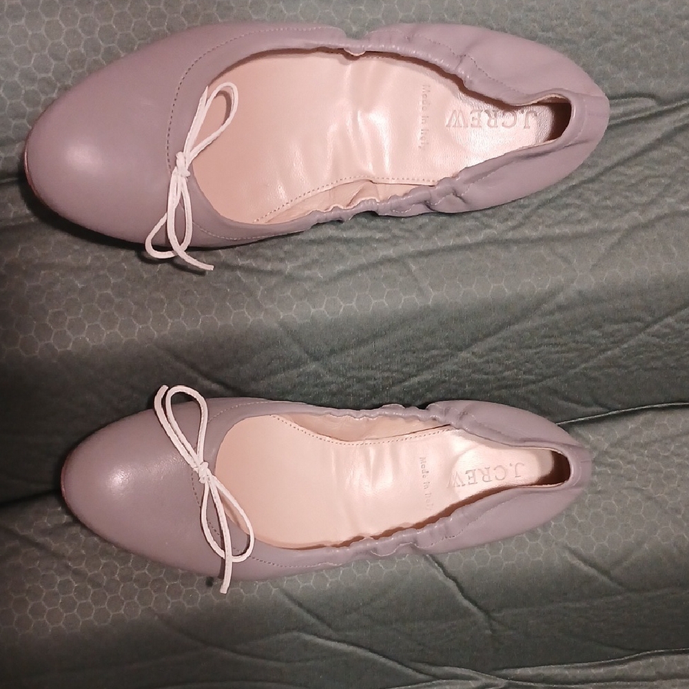 New J. Crew Women's Gray Ballet Flats